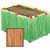 Artificial Grass Flowered Table Skirting (natural) Party Accessory  (1 count) (1/Pkg)