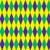 Mardi Gras Harlequin Backdrop Party Accessory (1 count) (1/Pkg)