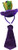 Mardi Gras Headband & Necktie Set Party Accessory (1 count) (1/Pkg)