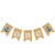 Rainlemon Nautical Boy 1st Birthday High Chair Banner Anchor Sailor One Highchair Bunting Garland Decoration
