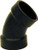 Genova Products 80630 ABS-DWV 45-Degree Elbows, 3"