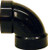 GENOVA 80730 3" 90D ABS VENT ELBOW, 3"