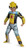 Bumblebee Rescue Bot Toddler Muscle Costume, Yellow/Silver/Blue, Medium