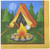 Creative Converting 329314 Camp Out Luncheon Napkins Party Supplies, One Size, Multicolor