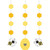 Creative Converting 340103 Bumblebee Baby Hanging Decorations, 32", Multi-color