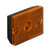 Blazer B423A Rectangular Clearance / Side Marker Light with Reflex, Amber