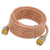 RoadPro RP-8X12CL Clear 12' CB Antenna with Mini-8 Coax Cable