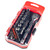 Stalwart 75-HT4023B Ratchet, Metric Socket and Bit Set (23 Piece)