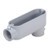 TayMac ELB300 3 in. EMT LB Type Body, Gray