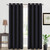 Balichun Blackout Curtains Thermal Insulated Grommets Darkening Drapes for Bedroom/Living Room (Black, W52 x L84 (2 Panels)) Balichun Blackout Curtains Thermal Insulated Grommets Darkening Drapes for Bedroom/Living Room (Black, W52 x L84 (2 Panels))