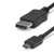 StarTech.com 6 ft USB C to DisplayPort Video Cable - Thunderbolt 3 Compatible - 4K 60Hz - USB 3.1 Type C to DP Monitor Adapter Cable (CDP2DPMM6B)