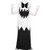 Fun World Big Boy's Floating Ghost Children's Costume, White, Large 134682LW
