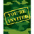 Camouflage Invitations 8 Per Pack