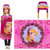 Frozen Hoodiwink Cozy Hat & Throw Wrap Set Anna 2 pieces blanket set