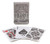 Bicycle Silver Steampunk Poker Size Standard Index Playing Cards