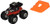 Hot Wheels Monster Jam 1:64 Scale - Bone Shaker with Stunt Ramp #26
