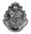 HARRY POTTER Hogwarts School Crest Pewter Lapel Pin