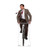 Advanced Graphics Mr. Bean Bike Ride Life Size Cardboard Cutout Standup