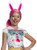 Rubie's Enchantimals Child's Wig With Ears, Bree Bunny