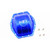 Hot Racing YET12CS06 Aluminum Ar60 Axle Diff Cover (1)(Blue) - Axial Yeti Wraith