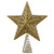 Kurt Adler Leaf Star Treetop, 10-Inch, Gold