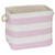 CreativeWare Striped Tote, Pink, Set of 3