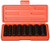 Cal Hawk Tools AISDCV093S 3/8" Drive Deep Impact SAE Socket Set (9 Piece)