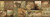 Chesapeake TLL01493B Trumball Wild Game Wallpaper Border, Brown