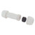EZ-FLO 20587 Compression Coupling-Pvc, 2 x 2.2 x 5.8", White