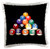 3dRose pc_3317_1 Billiards Balls Pool-Pillow Case, 16 by 16"