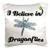 3dRose pc_105121_1 I Believe in Dragonflies-Pillow Case, 16 by 16"