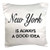 3dRose pc_163815_1 New York is Always A Good Idea Pillow Case, 16" x 16"