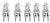 (5)-Pack Anyray Replacement Light Bulb 120V 20-Watt for Microwave WB36X10213 20W