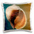 3dRose Vintage Shell Beach Theme Nautical-Pillow Case, 16 by 16" (pc_123601_1)