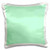 3dRose Mint Green-Light Minty Pastel-Plain Simple One Single Solid Color-Very Pale Aqua Green-Pillow Case, 16 by 16" (pc_159858_1)