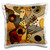 3dRose Funny Greyhound Dog Playing Guitar Abstract Art-Pillow Case, 16 by 16" (pc_224775_1)