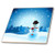 3D Rose Snowmen in The Christmas Nature Ceramic Tile Multicolor