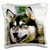 3dRose Alaska Malamute - Pillow Case, 16 by 16-inch (pc_466_1)