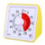 AIMILAR 60 Minute Visual Timer - Silent Timer Time Management Tool for Classroom or Meeting Countdown Clock for Kids and Adults (Yellow)