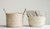 Creative Co-op DA8849-1 Large Handwoven Moroccan Basket with Handles (Each one Will Vary)