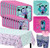 Vampirina Party Bundle 9" Plates (16) 7" Plates (16) Lunch Napkins (16) Dessert Napkins (16) Cups (16) Tablecover (1)