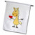3dRose 12 by 18-Inches (Fl_260819_1) Garden Flag, Red