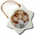 3dRose ORN_11391_1 Chicken Eggs by Angelandspot-Snowflake Ornament, Porcelain, 3-Inch