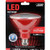 Feit Electric PAR38/R/10KLED PAR38 Non-Dimmable LED Light Bulb, Red