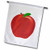 3dRose fl_12683_1 Red Apple Garden Flag, 12 by 18-Inch