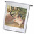 3dRose fl_61804_1 Edgar Degas Painting Take a Bow of Ballerinas Garden Flag, 12 by 18-Inch