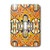 3dRose LLC lsp_11218_1 Abstract Vintage In Orange and Blue, Single Toggle Switch