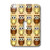 3dRose lsp_28535_1 Cute Brown Owl Print Taupe Toggle Switch
