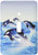 3dRose lsp_41472_1 Killer Whale Pod Single Toggle Switch