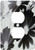 3dRose LLC lsp_20683_6 Black Daisies 2-Plug Outlet Cover
